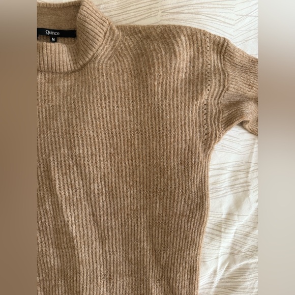 Quince women’s baby alpaca merino wool sweater - Picture 5 of 8